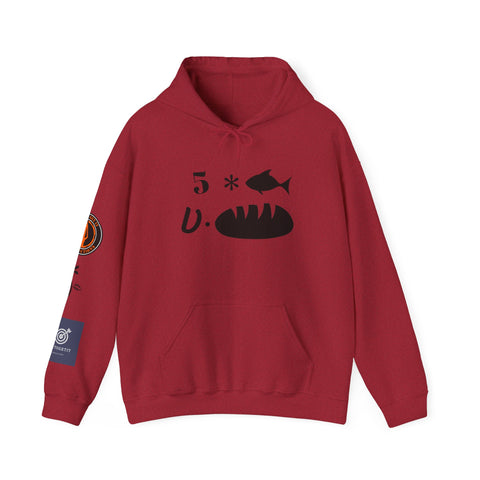 5FISH 5LOAVES Unisex Heavy Blend™ Hooded Sweatshirt