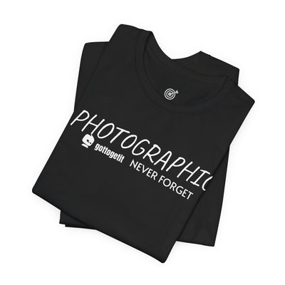 PHOTOGRAPHIC MEMORY Jersey Short Sleeve Tee