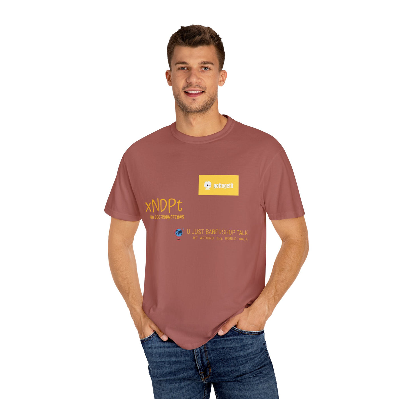 GOTTOGETITprod WORLD WALK Unisex Garment-Dyed T-shirt