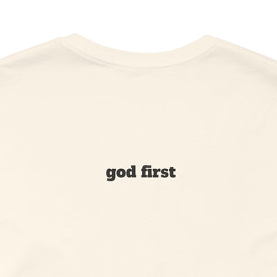 GOTTOGETITprod God first Unisex Heavy Cotton Tee