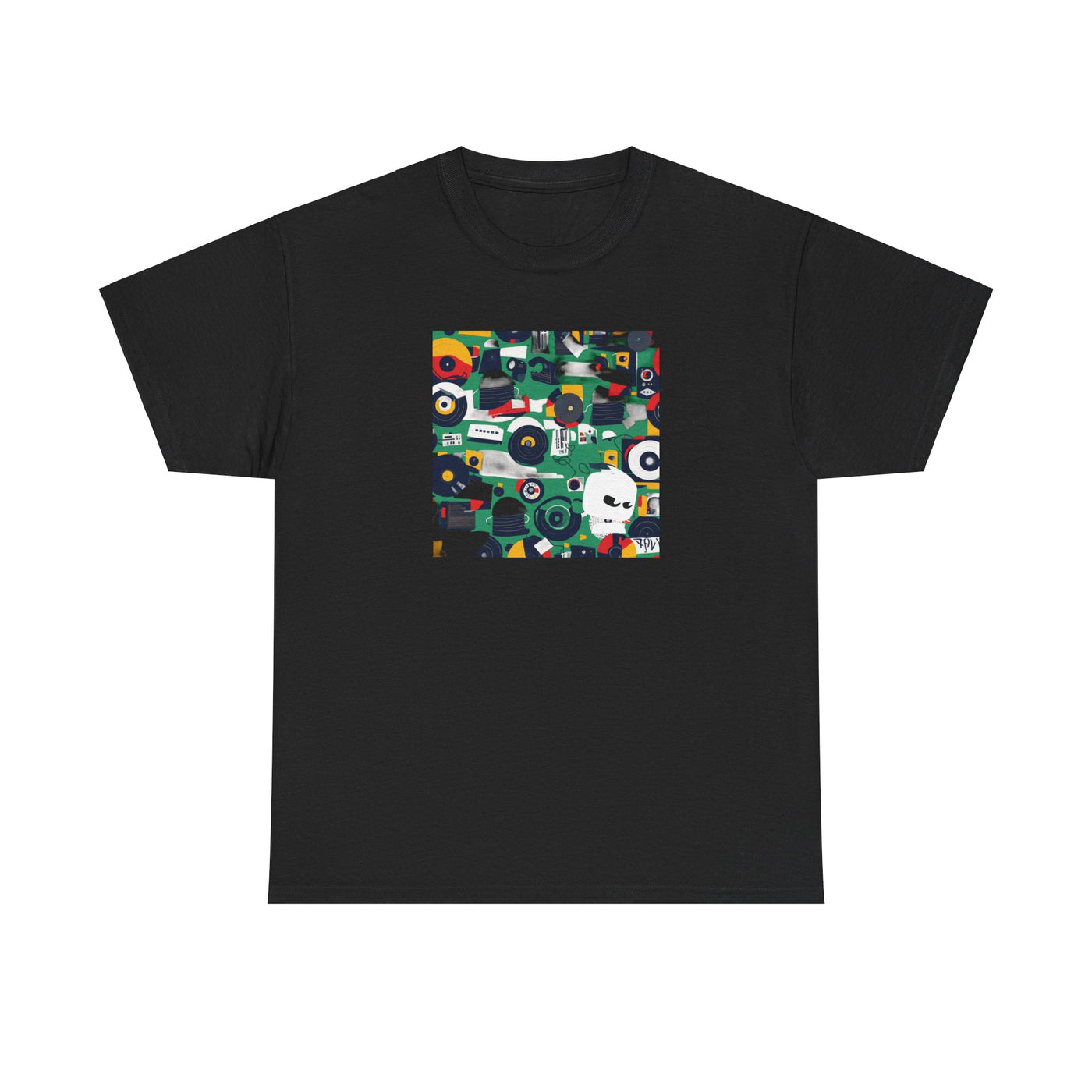 GOTTOGETITprod Menace in Vinyl Tee - Unisex Heavy Cotton T-Shirt