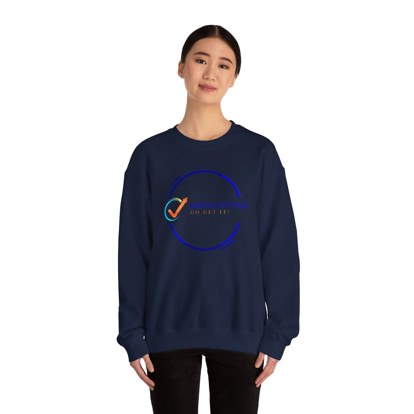 UP OUTLOOK Logo Unisex Heavy Blend™ Crewneck Sweatshirt