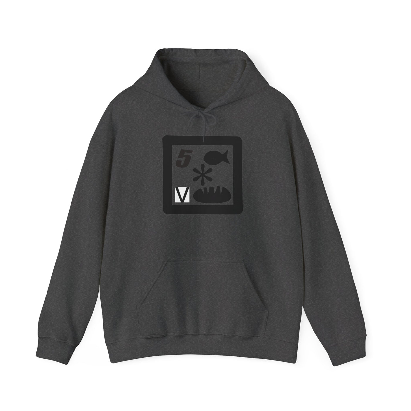 GOTTOGETITprod 5 fish (alt) Unisex Heavy Blend™ Hooded Sweatshirt