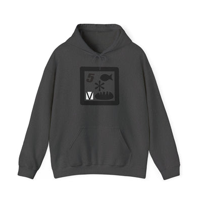 GOTTOGETITprod 5 fish (alt) Unisex Heavy Blend™ Hooded Sweatshirt