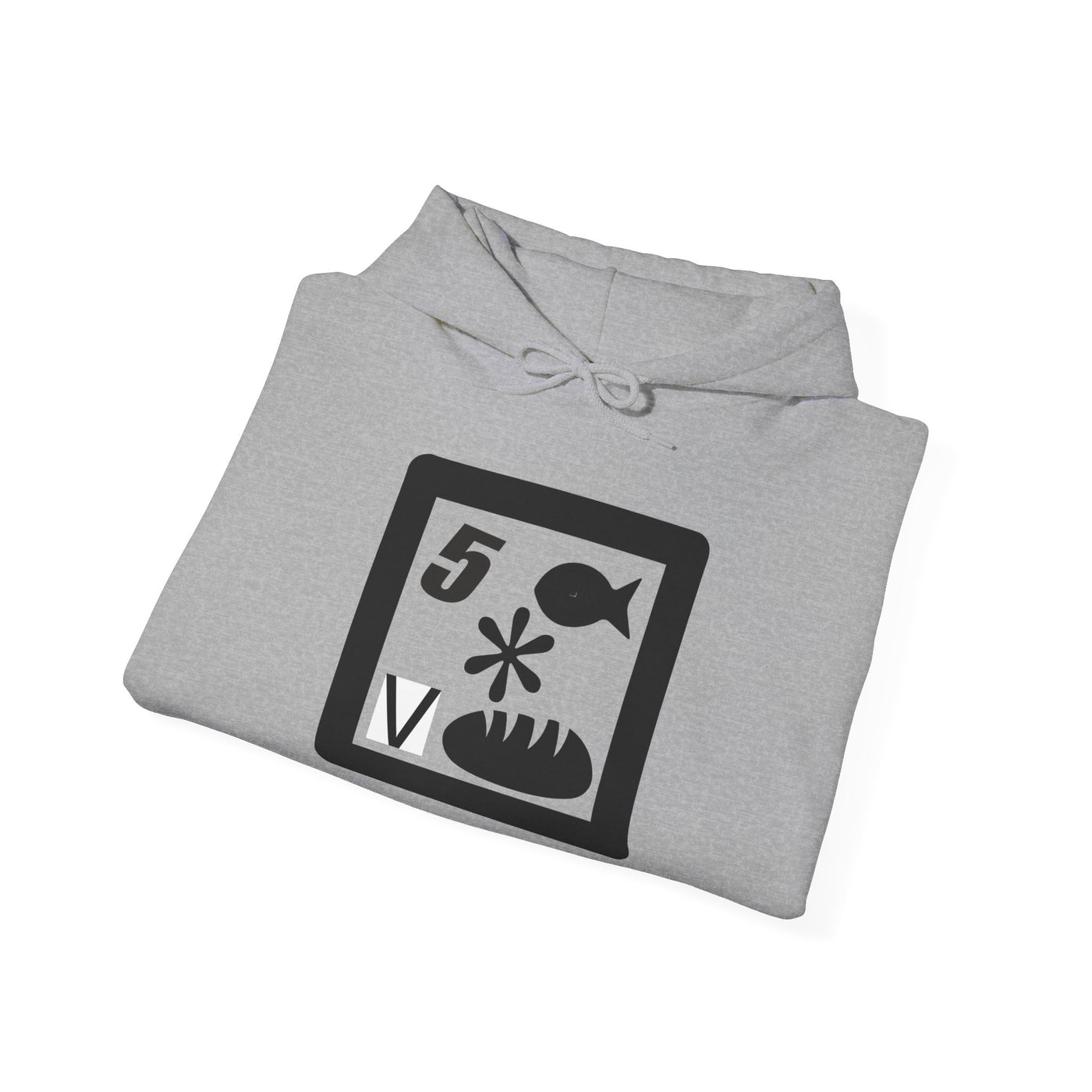 GOTTOGETITprod 5 fish (alt) Unisex Heavy Blend™ Hooded Sweatshirt