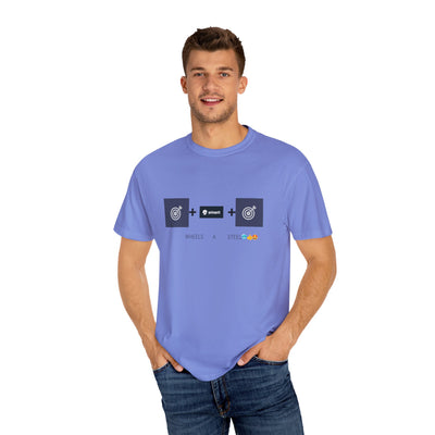GOTTOGETITprod TTABLE WHEELS A STEEL Unisex Garment-Dyed T-shirt