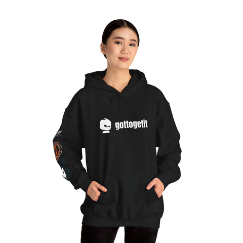 gottogetit logo dos™ Hooded Sweatshirt - gottogetit prod.