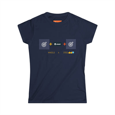 GOTTOGETITprod TTABLE WHEELS OF STEEL Women's Softstyle Tee