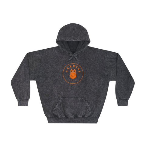 GUNNERS Unisex Mineral Wash Hoodie