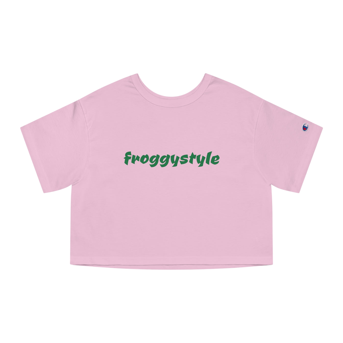 froggystyle Champion Women's Heritage Cropped T-Shirt - gottogetit prod.