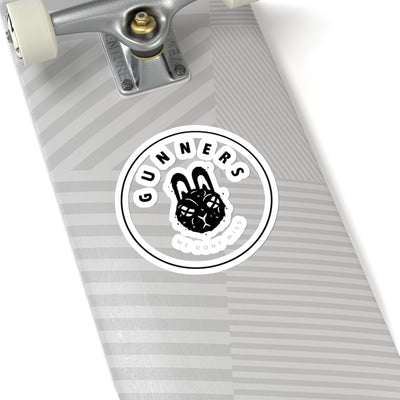 GOTTOGETITprod GUNNERS Kiss-Cut Stickers