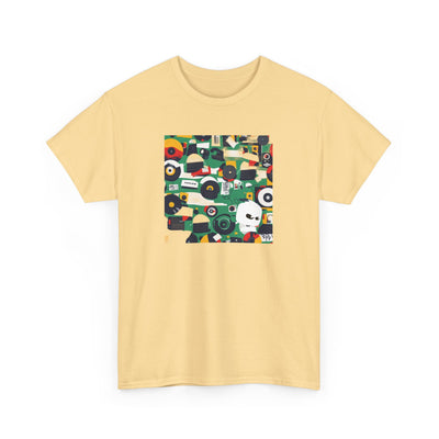 GOTTOGETITprod Menace in Vinyl Tee - Unisex Heavy Cotton T-Shirt