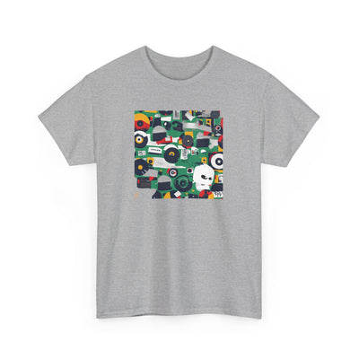 GOTTOGETITprod Menace in Vinyl Tee - Unisex Heavy Cotton T-Shirt
