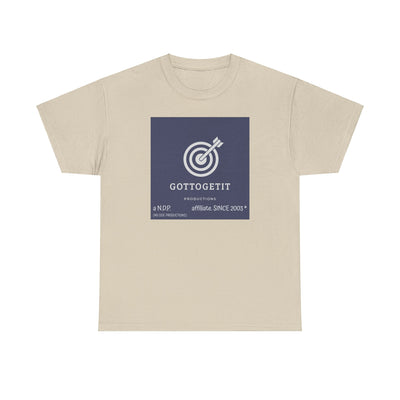 GOTTOGETITprod Graphic Tee, GTGI Logo Turntable Design