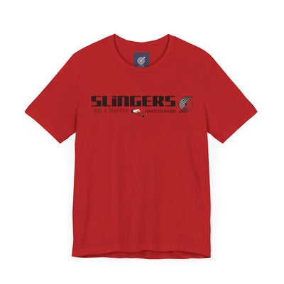 GOTTOGETITprod SLINGERS 4 Unisex Jersey Short Sleeve Tee