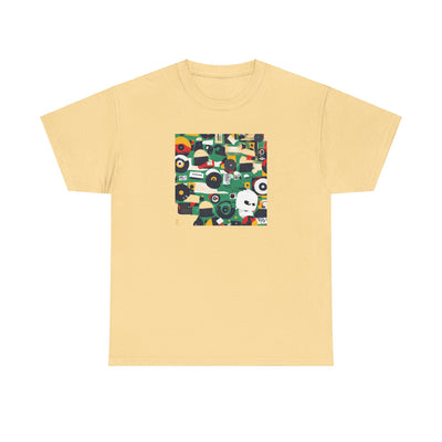 GOTTOGETITprod Menace in Vinyl Tee - Unisex Heavy Cotton T-Shirt