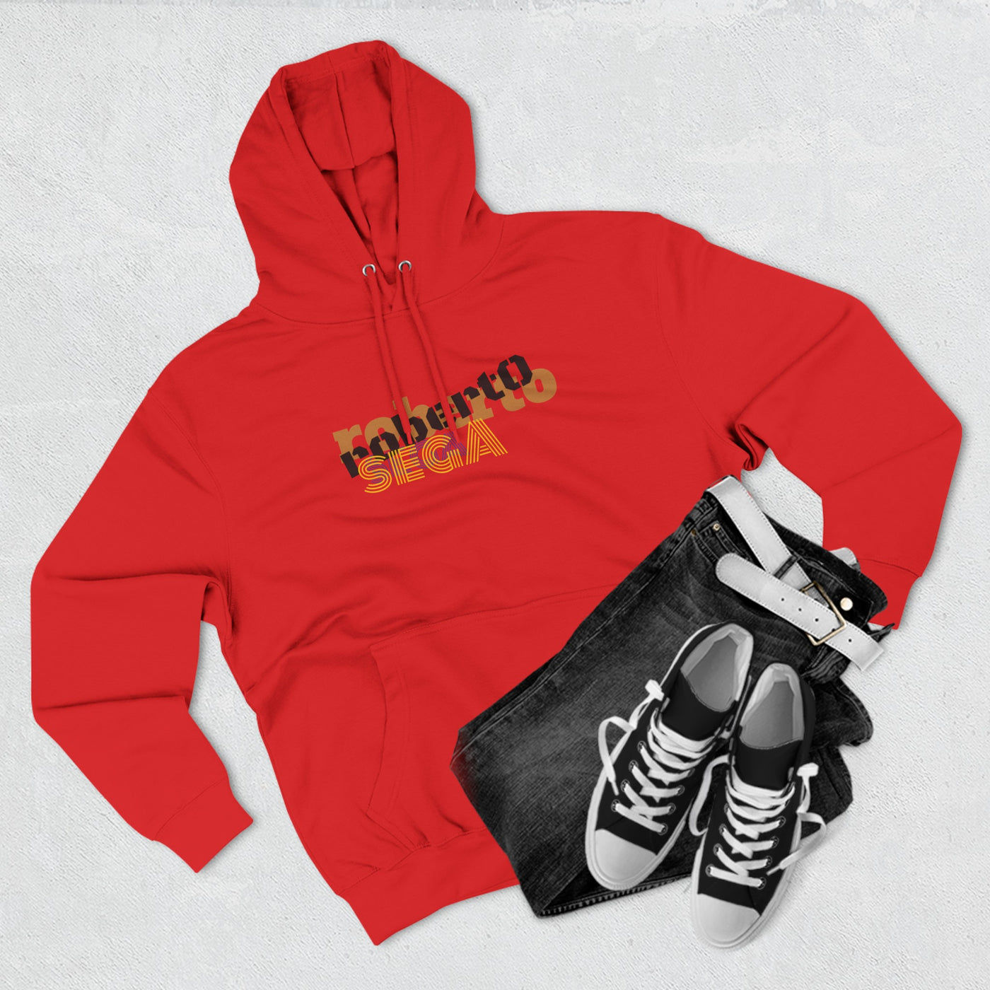 GOTTOGETITprod Bob SEGA Three-Panel Fleece Hoodie