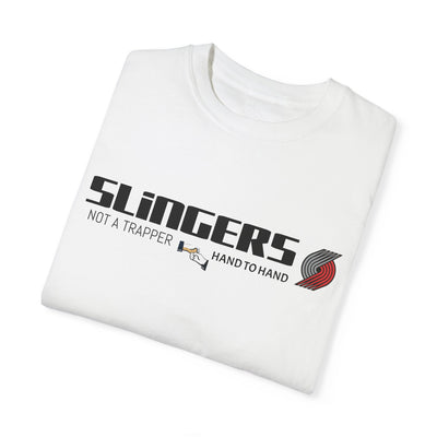 GOTTOGETITprod SLINGERS Unisex Garment-Dyed T-shirt