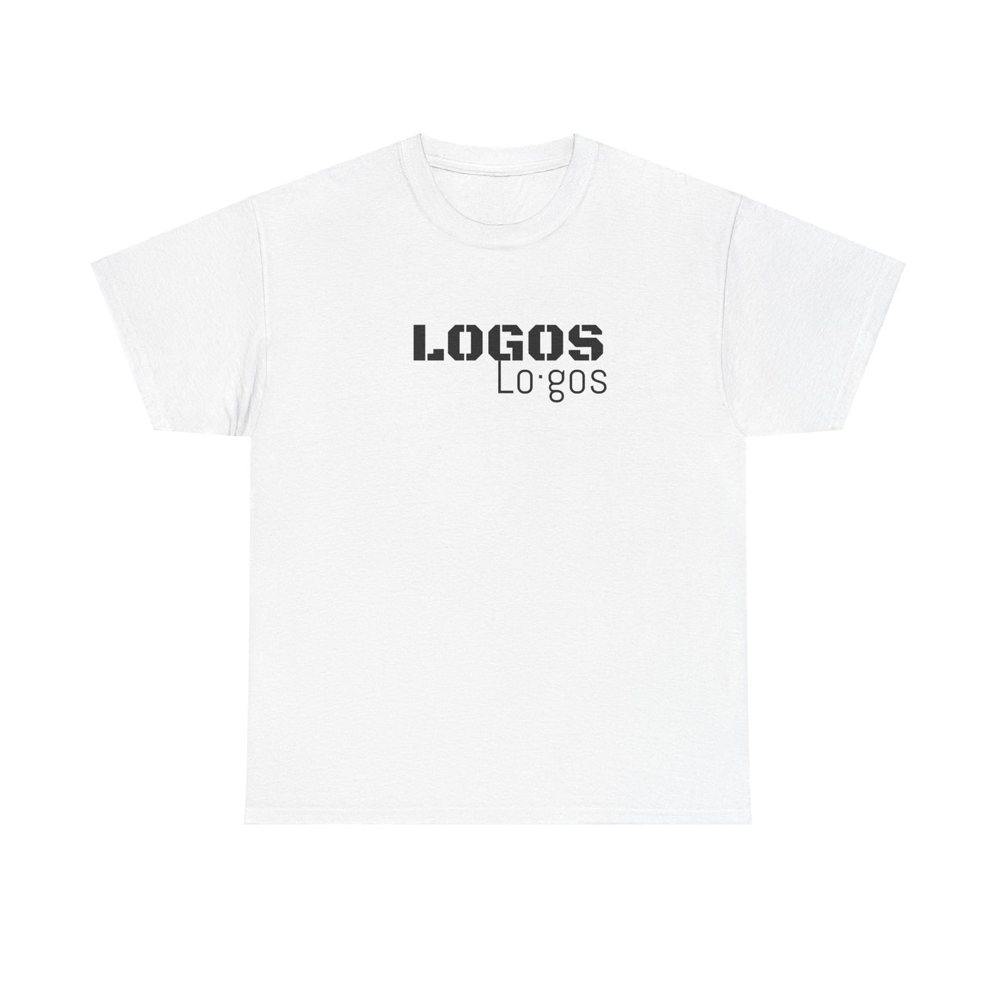 GOTTOGETITprod LOGOS Lo·gos Unisex Heavy Cotton Tee