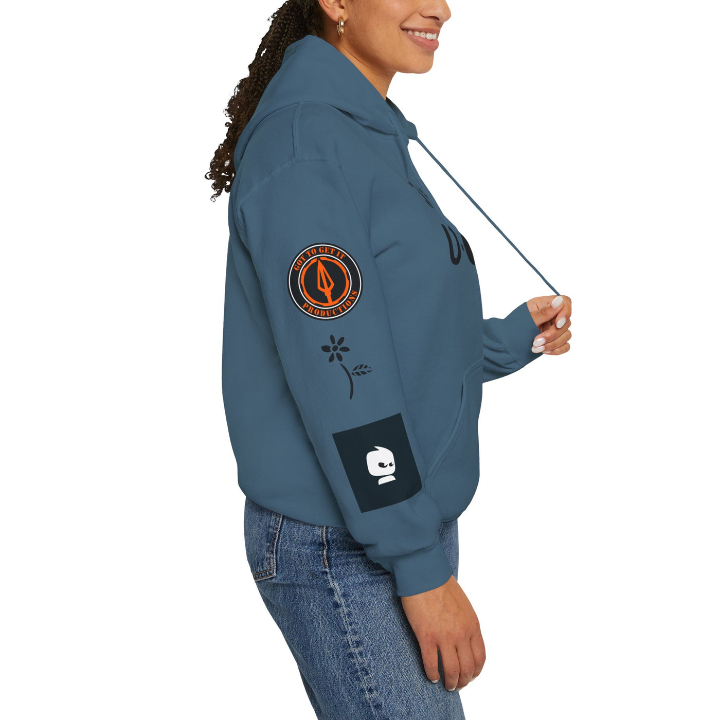 GOTTOGETITprod 5fish LOGO Unisex Heavy Blend™ Hooded Sweatshirt