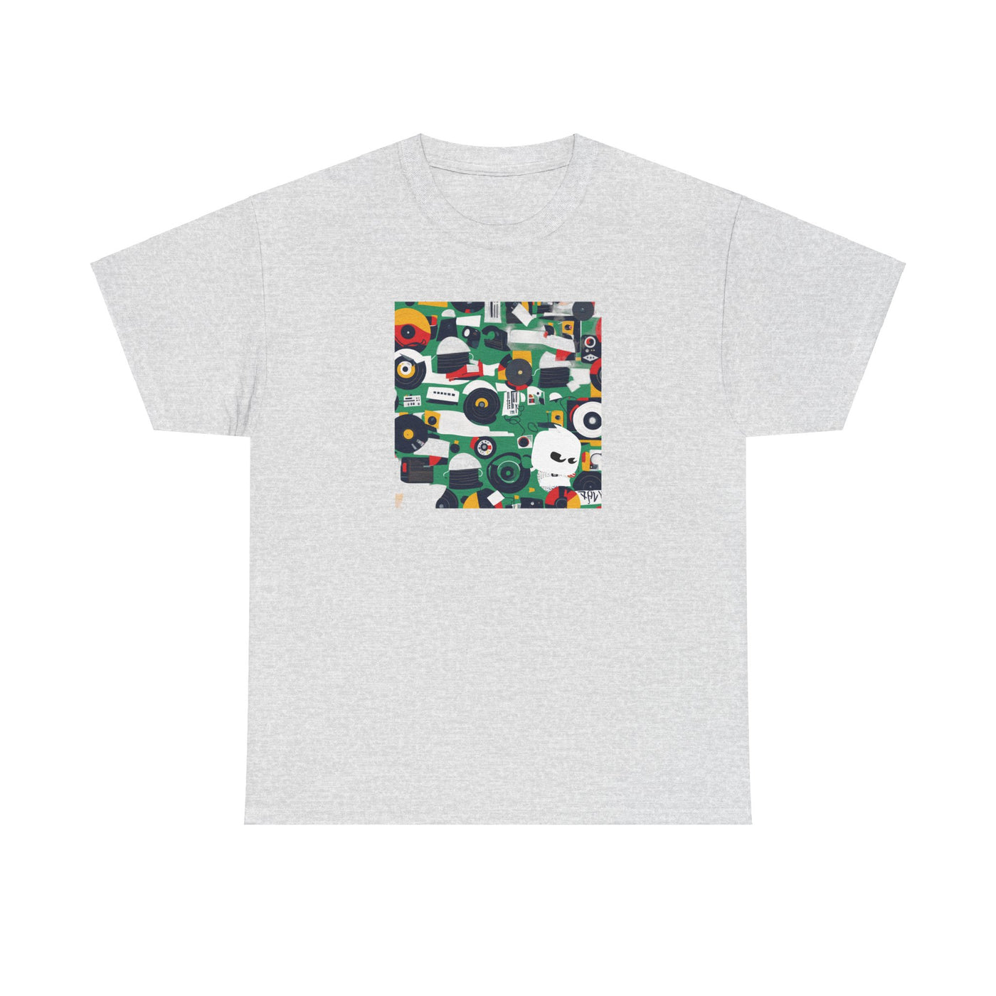 GOTTOGETITprod Menace in Vinyl Tee - Unisex Heavy Cotton T-Shirt