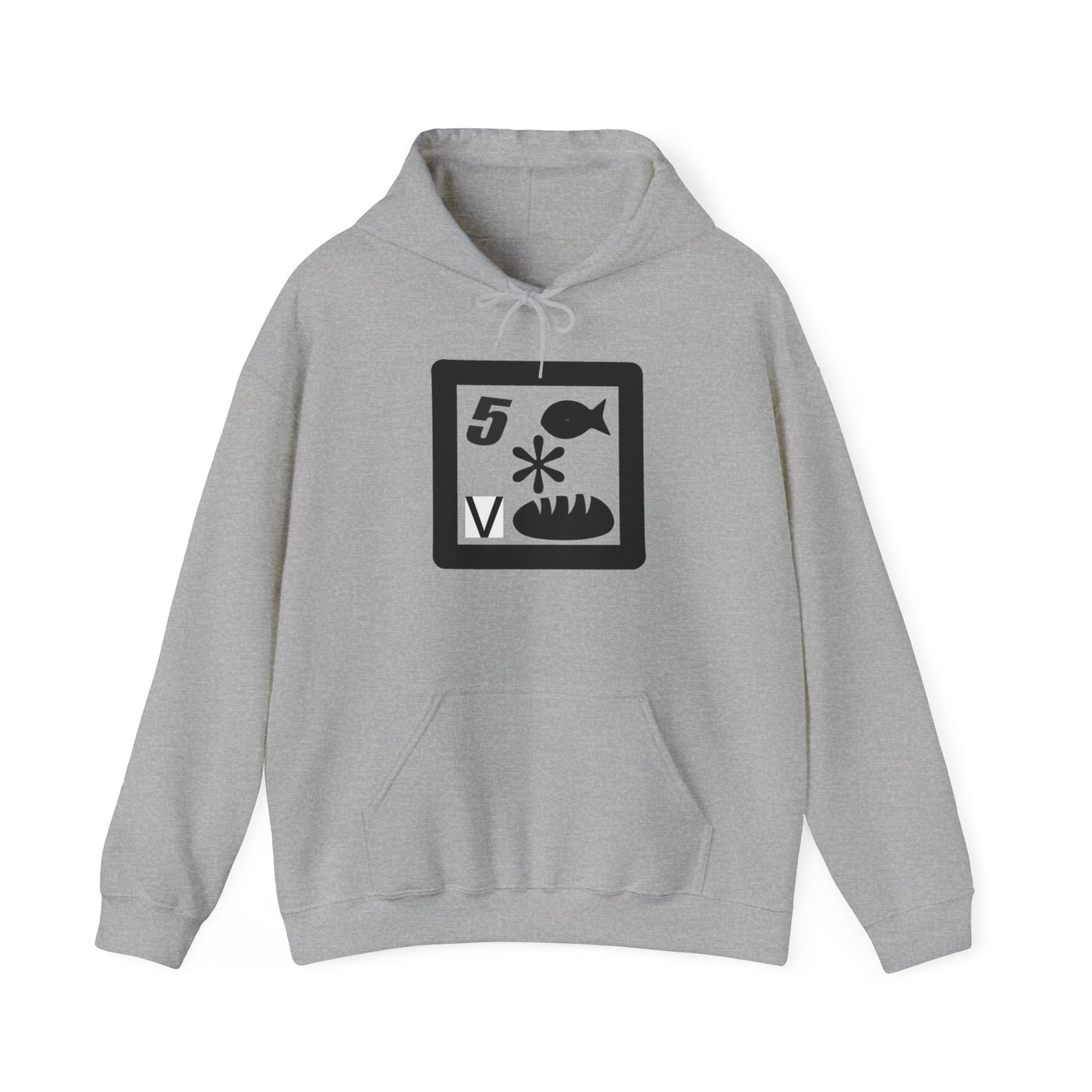 GOTTOGETITprod 5 fish (alt) Unisex Heavy Blend™ Hooded Sweatshirt