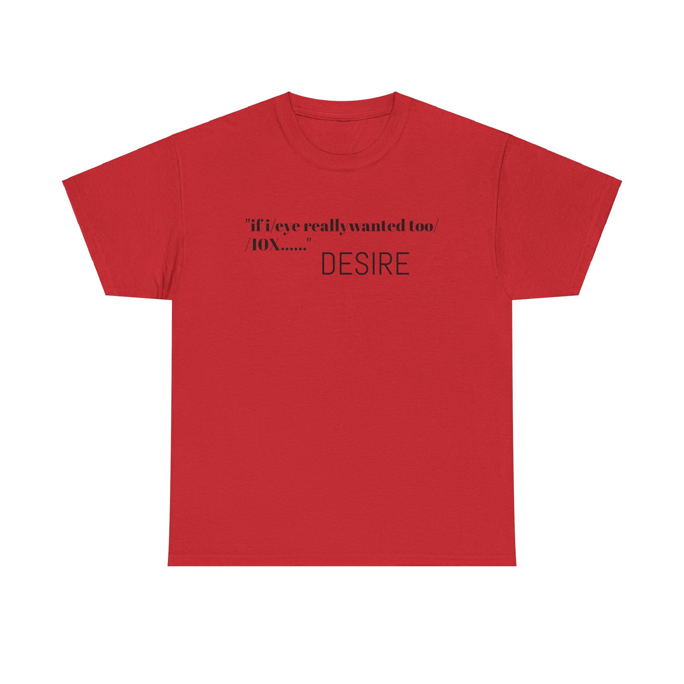 GOTTOGETITprod T-Shirt DESIRE Unisex Heavy Cotton Tee