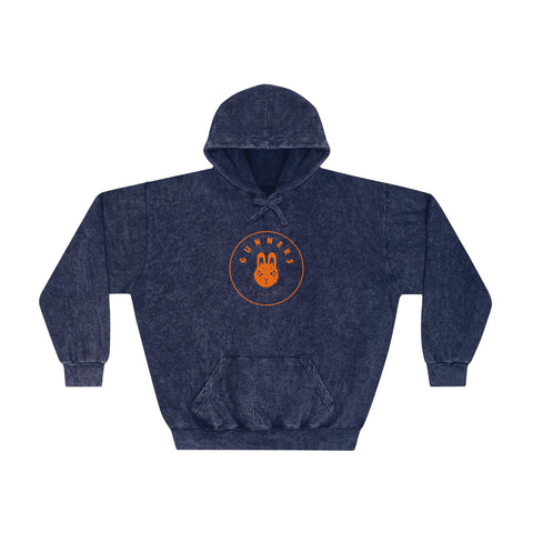 GUNNERS Unisex Mineral Wash Hoodie