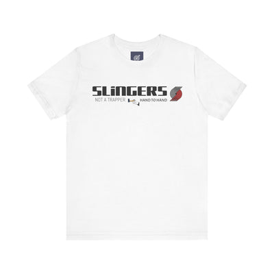 GOTTOGETITprod SLINGERS 4 Unisex Jersey Short Sleeve Tee