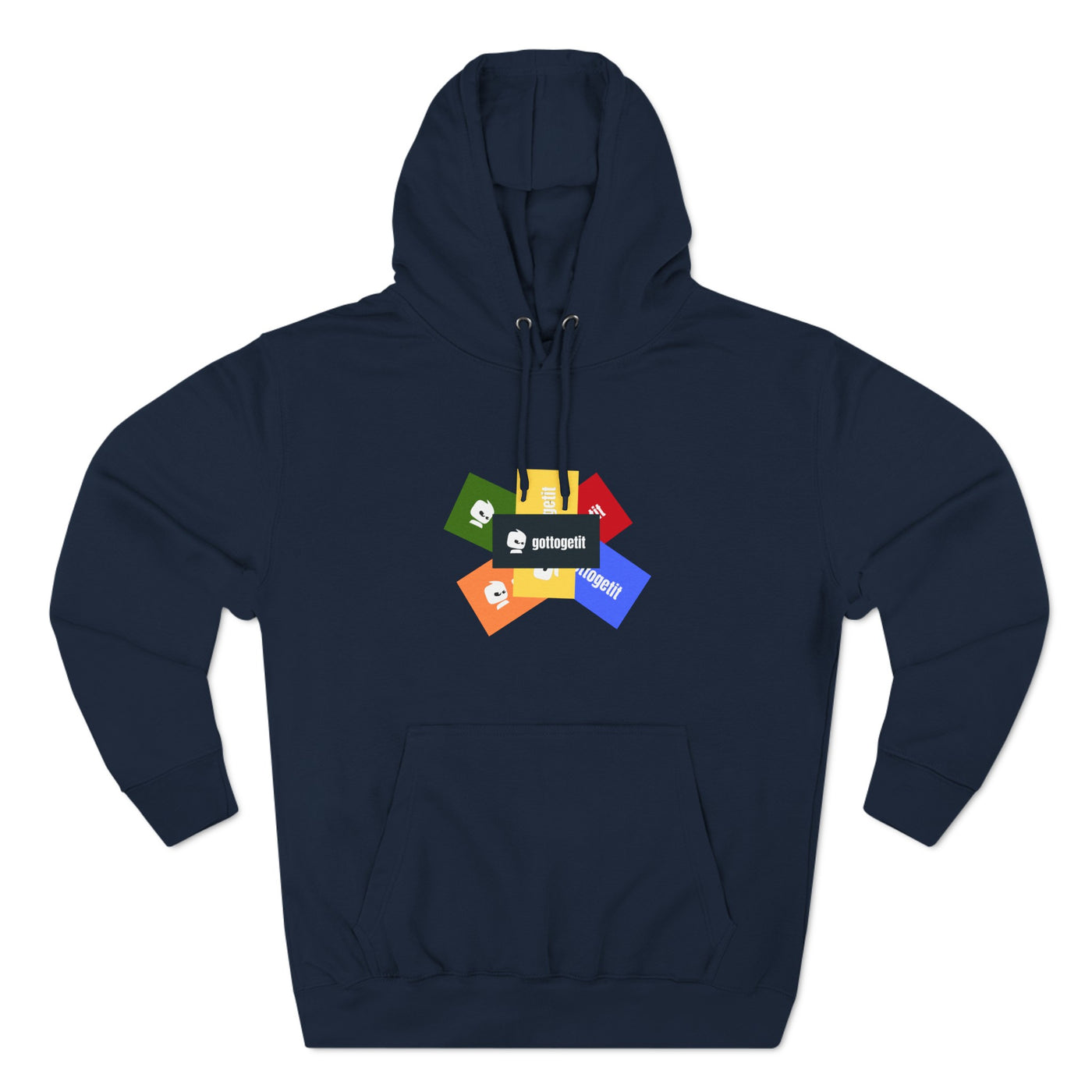 GOTTOGETITprod SLASH Three-Panel Fleece Hoodie
