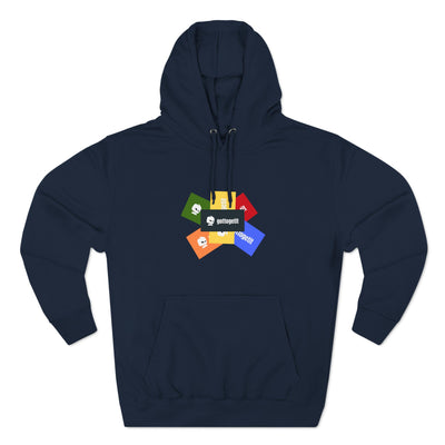 GOTTOGETITprod SLASH Three-Panel Fleece Hoodie