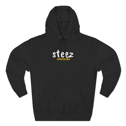 "steez" fresh followsThree-Panel Fleece Hoodie - gottogetit prod.