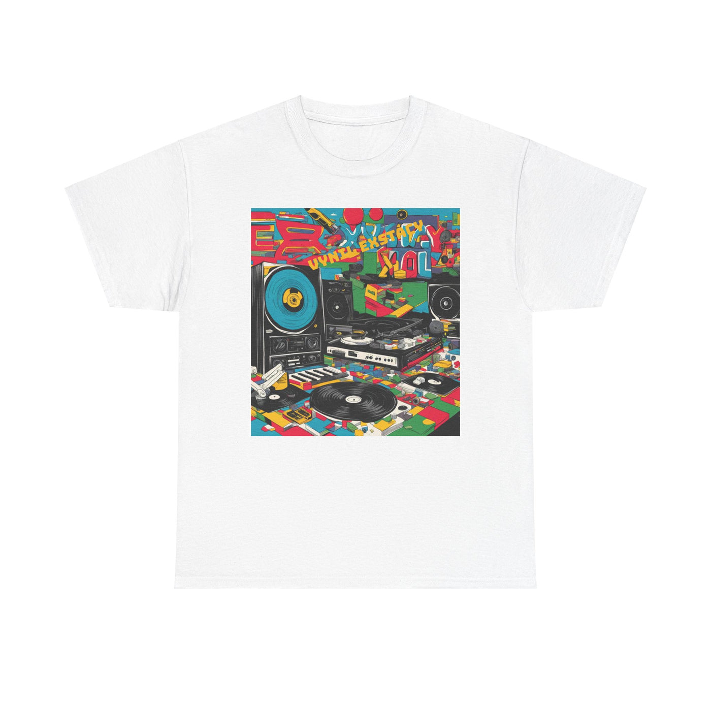 GOTTOGETITprod VYNIL EXSTACY Unisex Heavy Cotton Tee