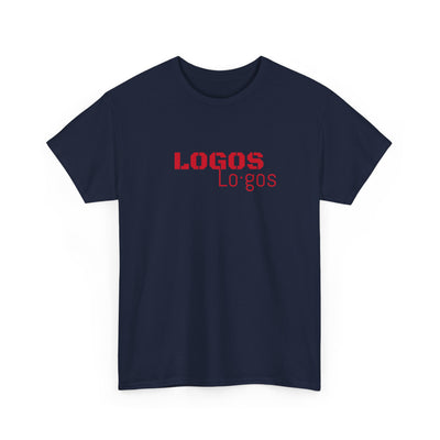 GOTTOGETITprod LOGOS Lo·gos Unisex Heavy Cotton Tee
