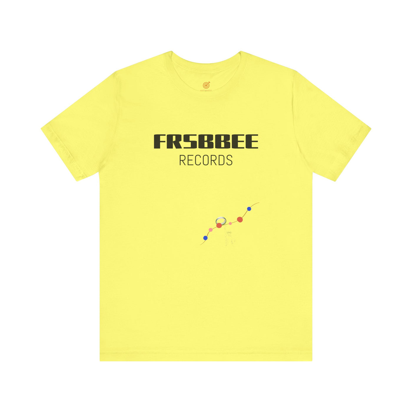 GOTTOGETITprod FRSBBEE records Unisex Jersey Short Sleeve Tee