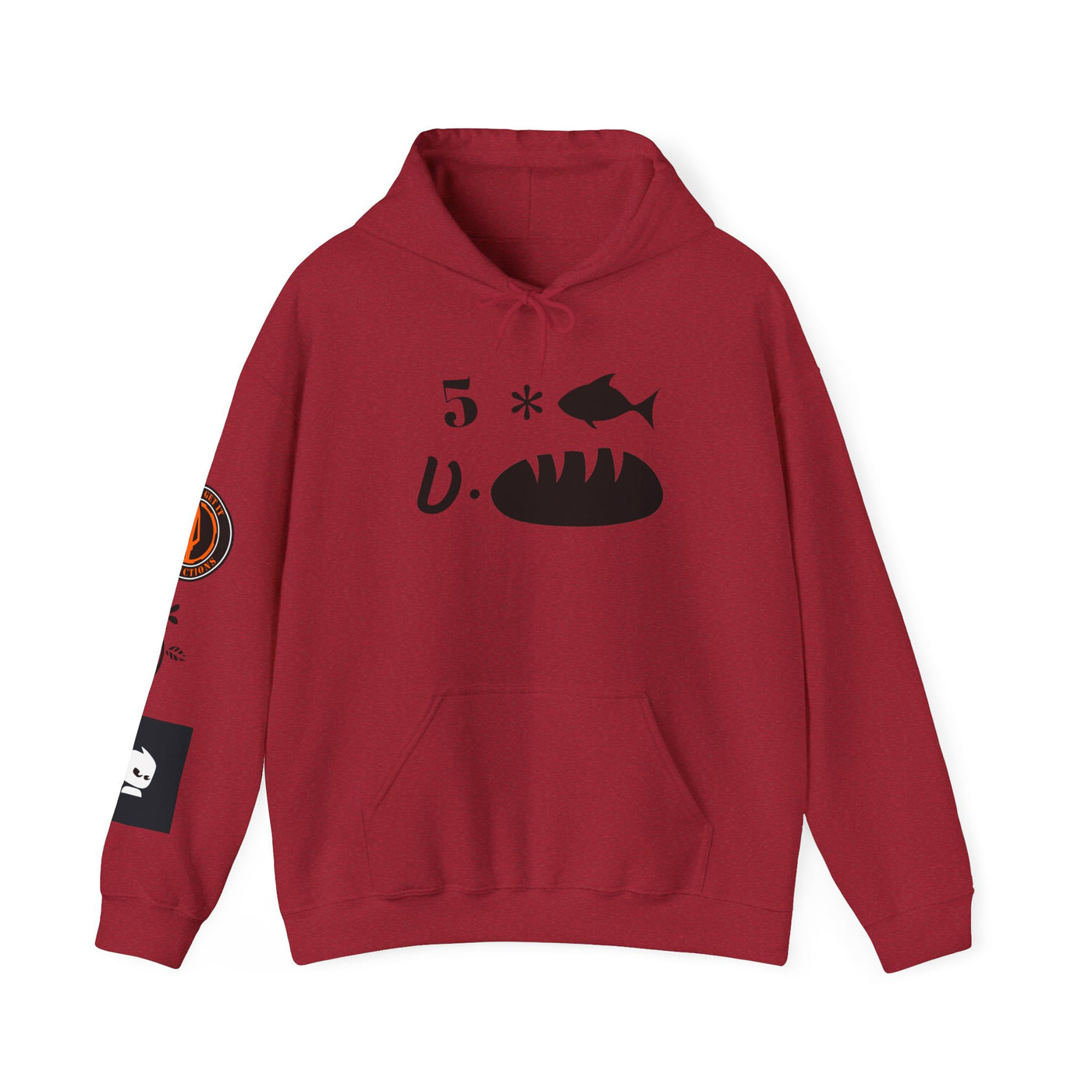 GOTTOGETITprod 5fish LOGO Unisex Heavy Blend™ Hooded Sweatshirt