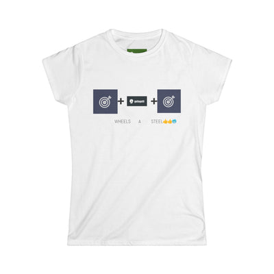 GOTTOGETITprod TTABLE WHEELS OF STEEL Women's Softstyle Tee