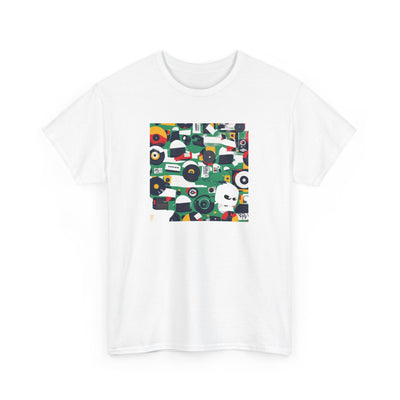 GOTTOGETITprod Menace in Vinyl Tee - Unisex Heavy Cotton T-Shirt