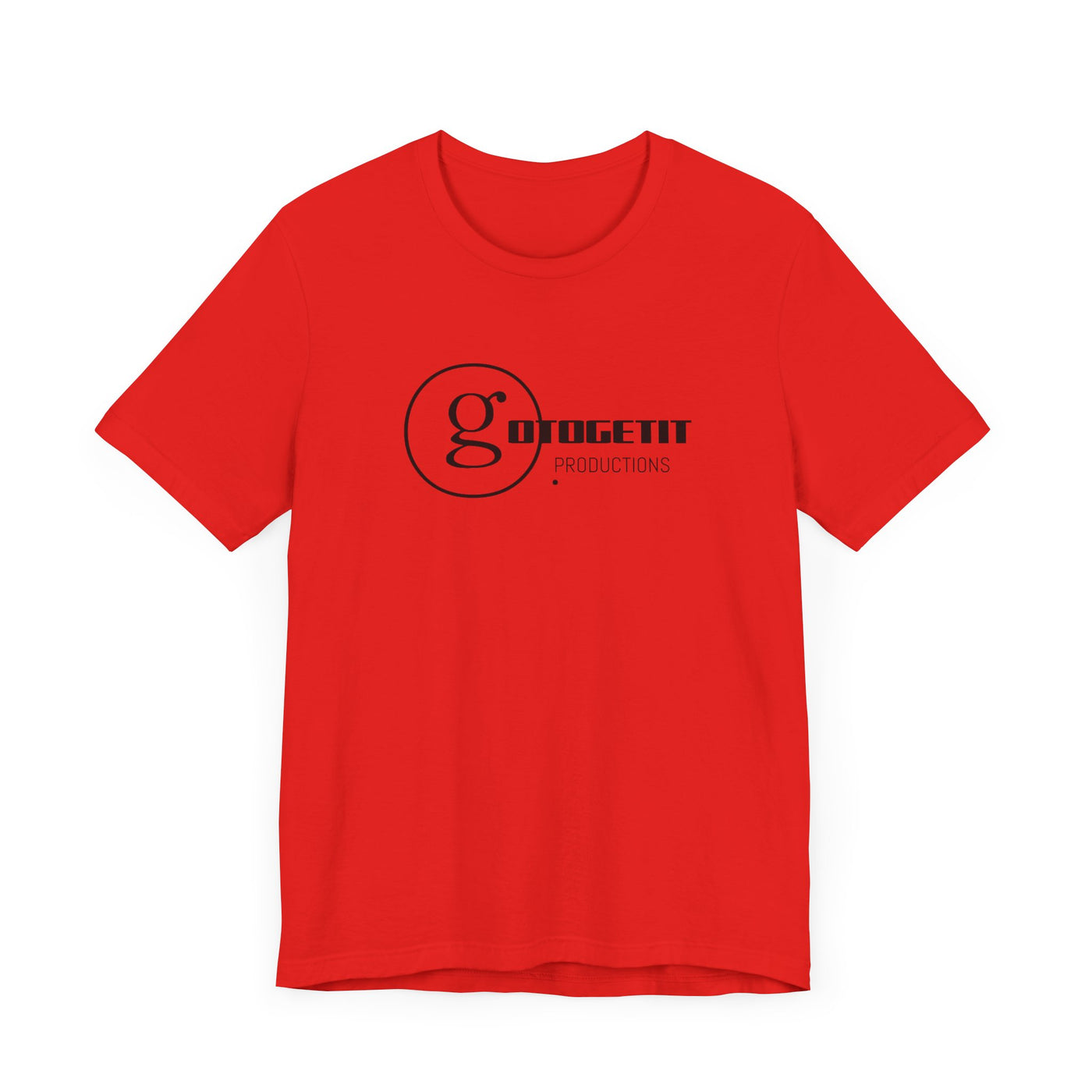 GOTTOGETITprod Staff Tee - Simple GotToGetIt Productions Unisex Jersey Short Sleeve Tee
