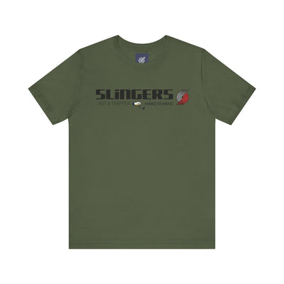 GOTTOGETITprod SLINGERS 4 Unisex Jersey Short Sleeve Tee