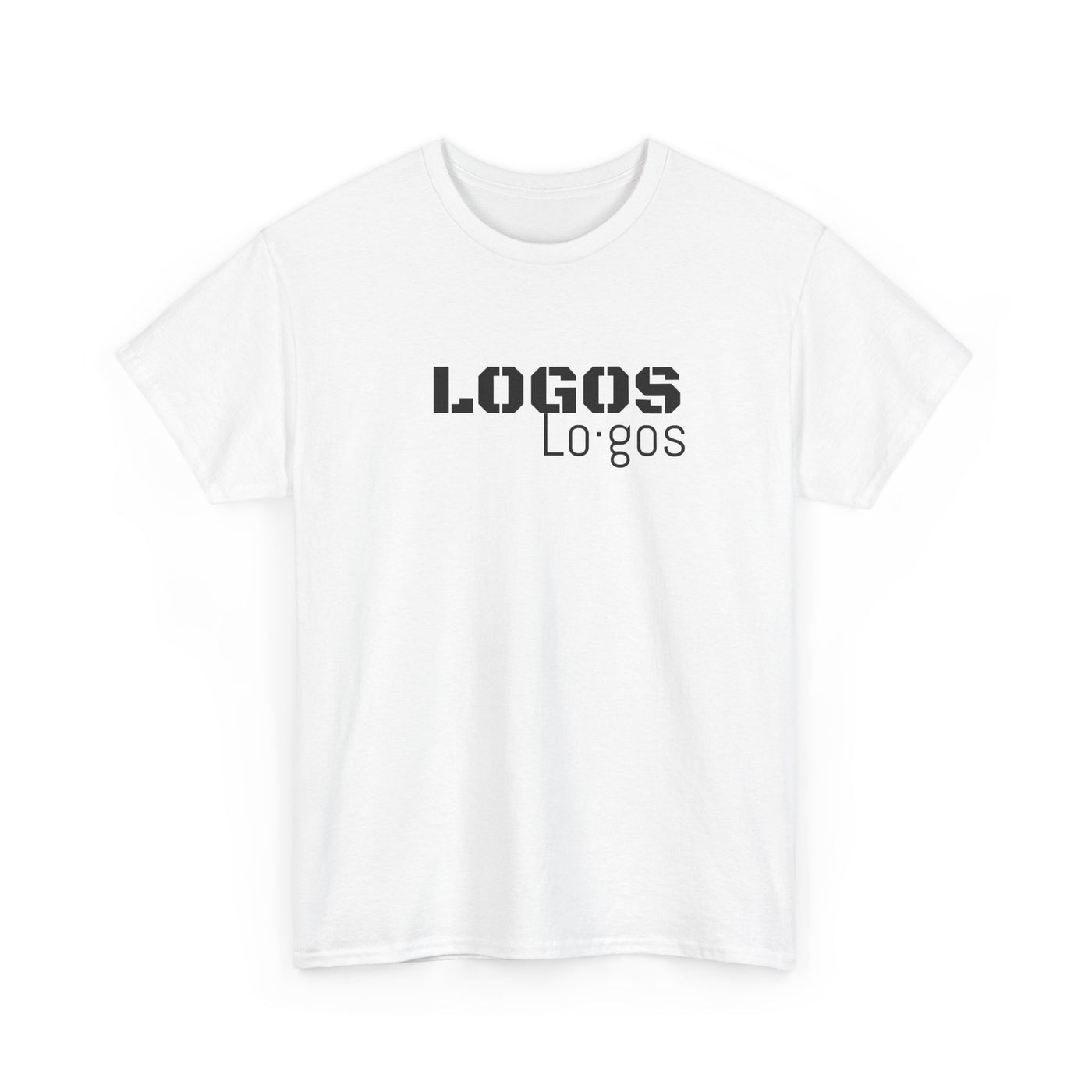GOTTOGETITprod LOGOS Lo·gos Unisex Heavy Cotton Tee