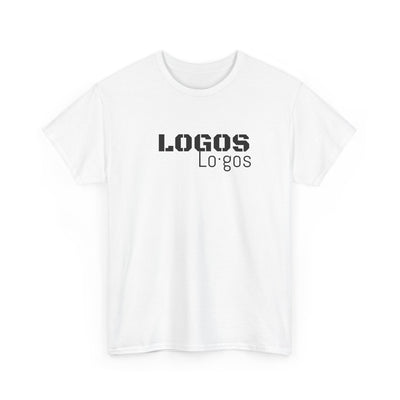 GOTTOGETITprod LOGOS Lo·gos Unisex Heavy Cotton Tee