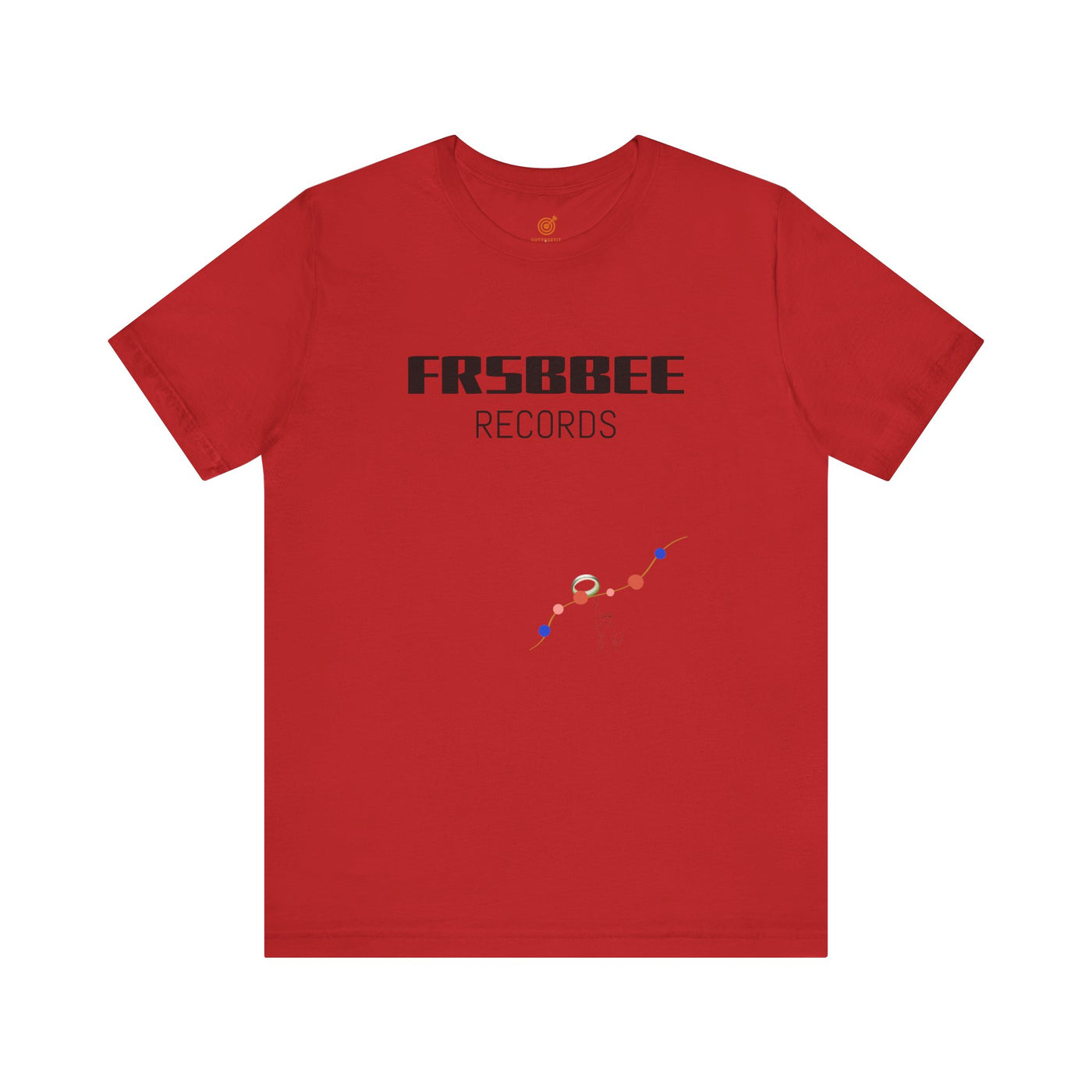 GOTTOGETITprod FRSBBEE records Unisex Jersey Short Sleeve Tee
