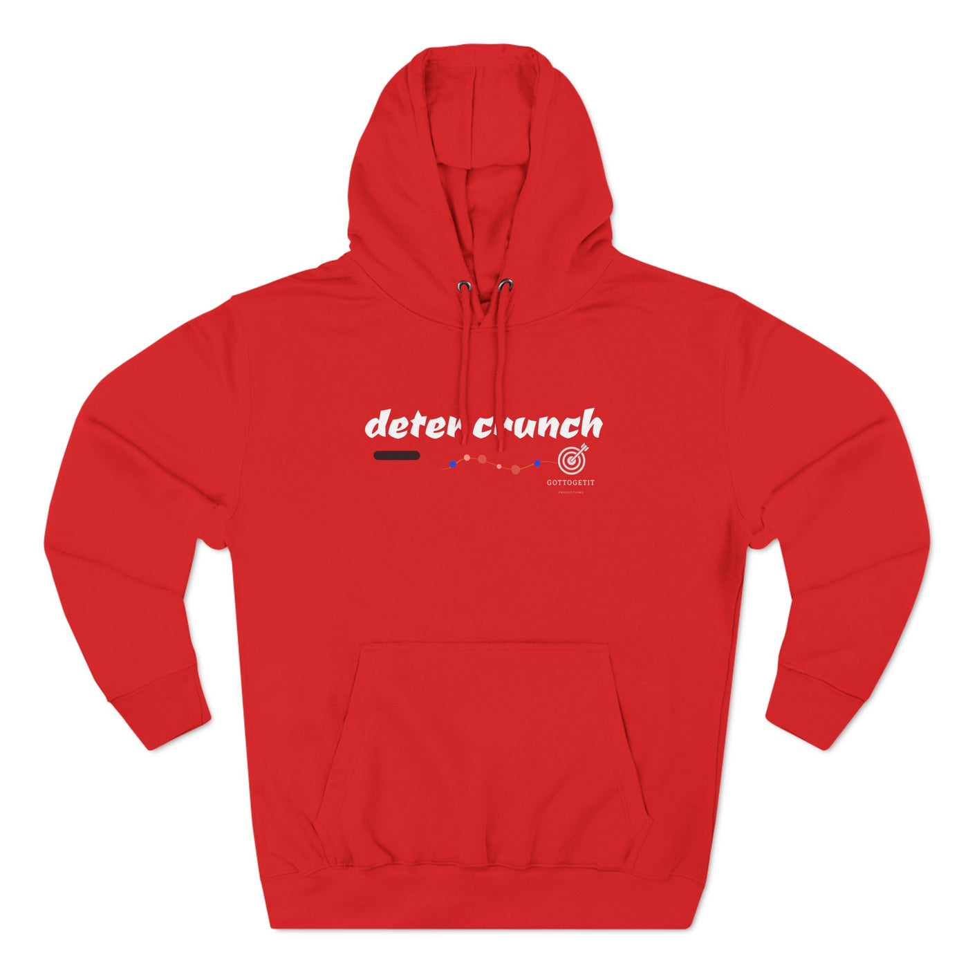 GOTTOGETITprod avoid problems Three-Panel Fleece Hoodie