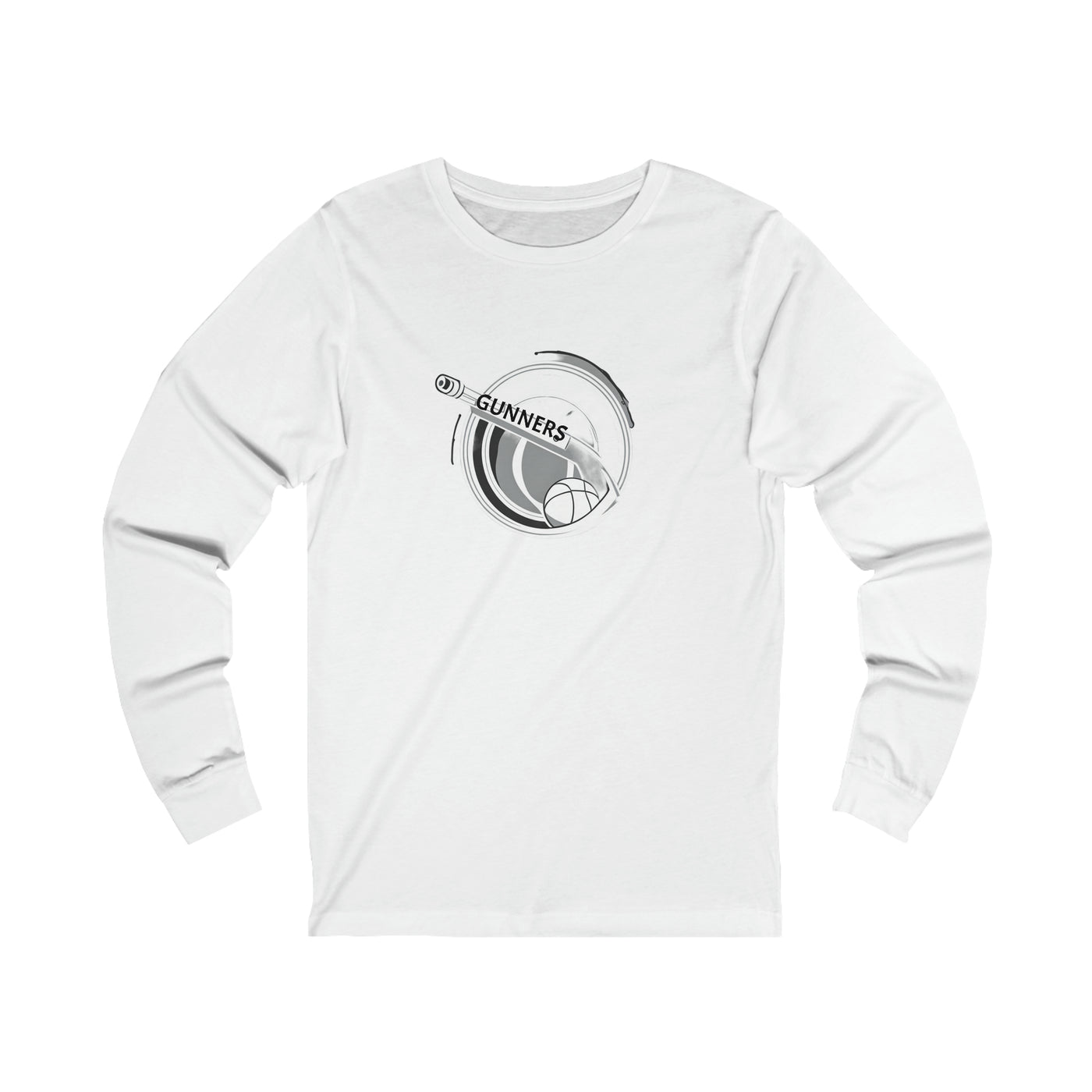 GUNNERS BBALL SQUAD Unisex Jersey Long Sleeve Tee - gottogetit prod.
