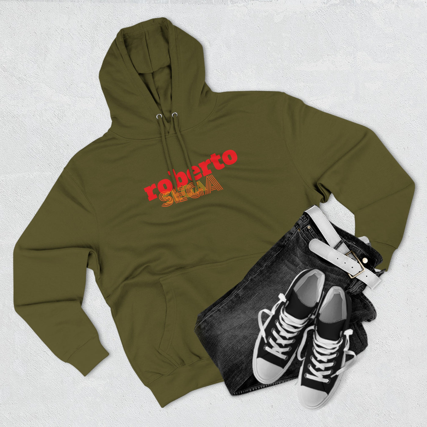 GOTTOGETITprod Bob SEGA Three-Panel Fleece Hoodie