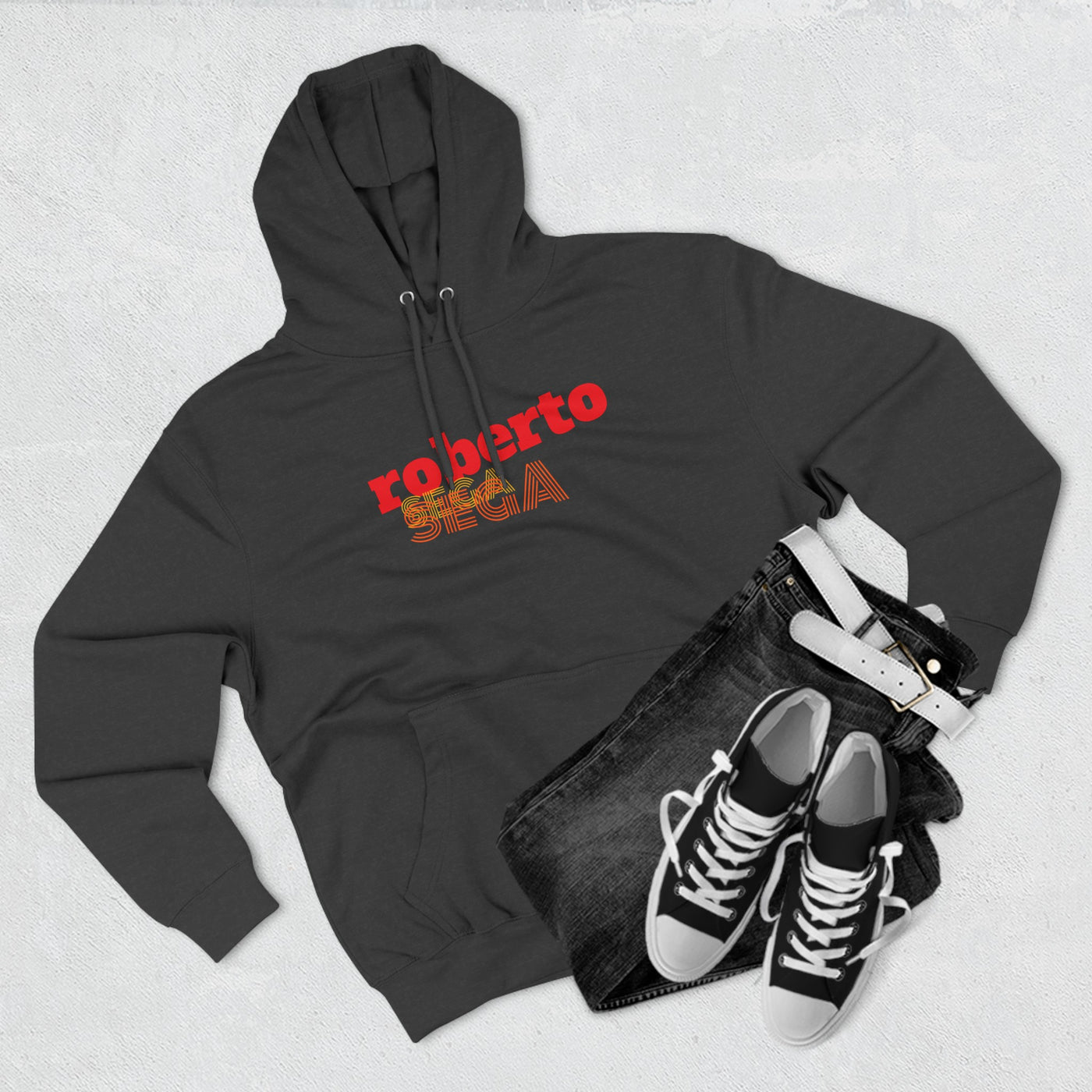 GOTTOGETITprod Bob SEGA Three-Panel Fleece Hoodie