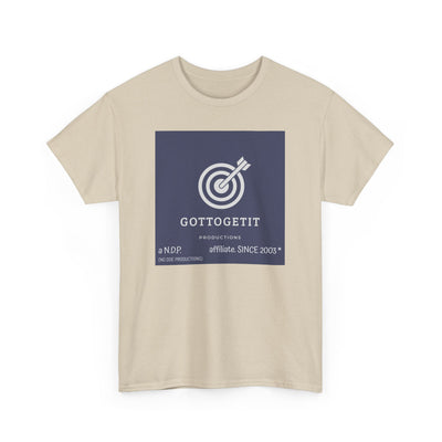 GOTTOGETITprod Graphic Tee, GTGI Logo Turntable Design