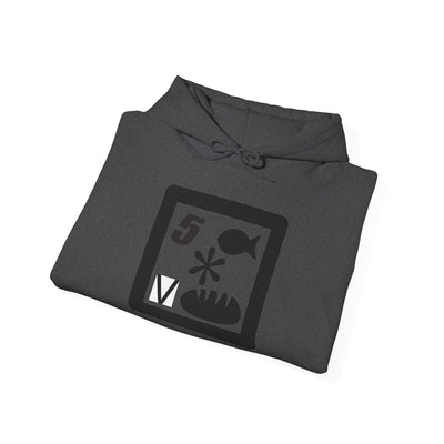 GOTTOGETITprod 5 fish (alt) Unisex Heavy Blend™ Hooded Sweatshirt