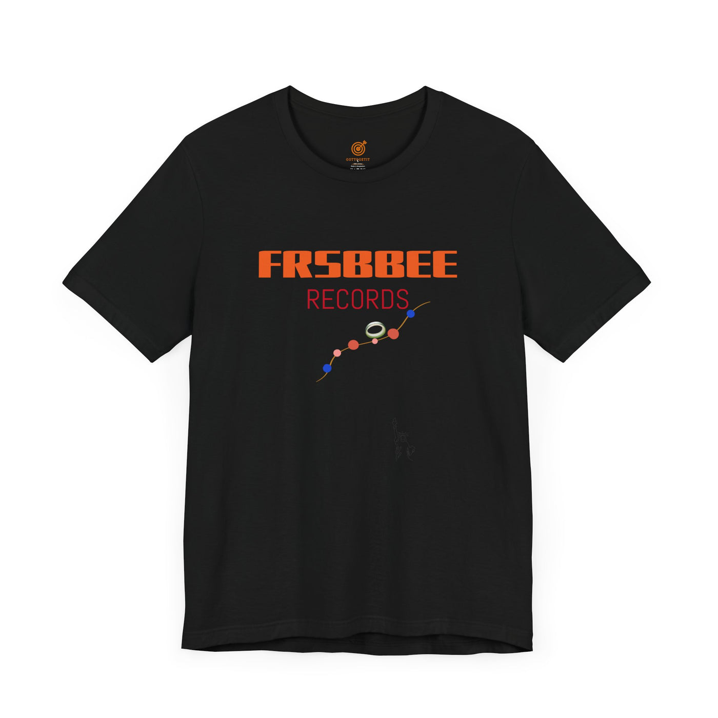 GOTTOGETITprod FRSBBEE records Unisex Jersey Short Sleeve Tee